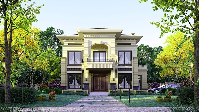 广州乡村别墅的墙壁通常用什么砖砌？